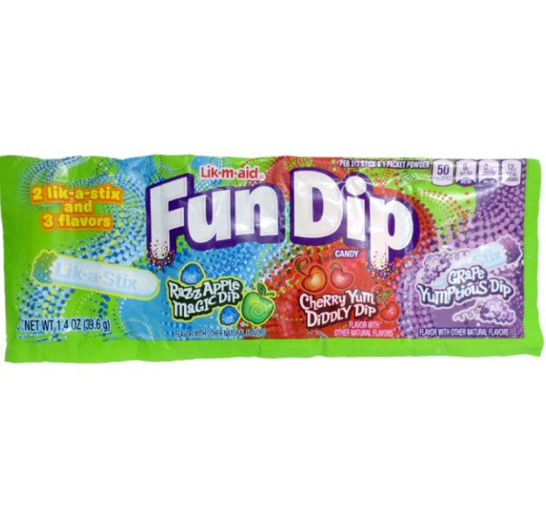 Fun Dip 3 Flavor Pack