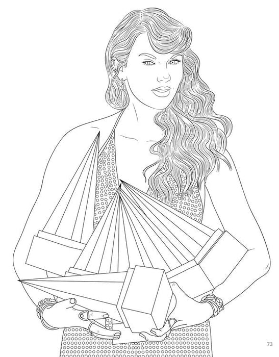 Tswift Forever Color Book