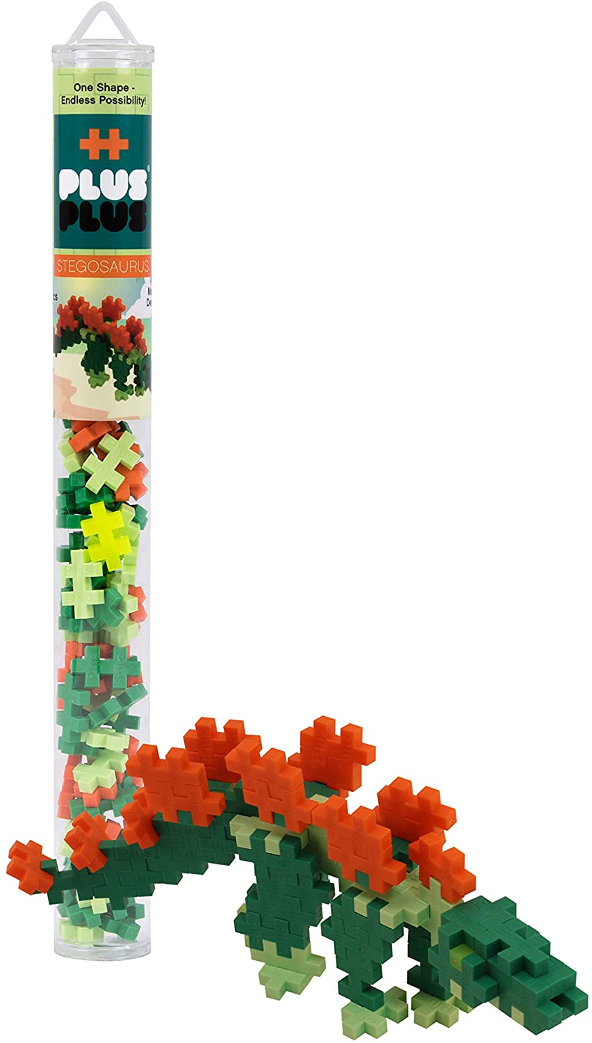 Plus Plus Tube Stegosaurus