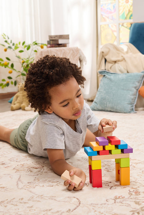 Hape Grow With Me Blocks Building Set 80-Piece