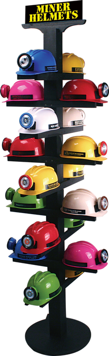 Lighted Miner Helmet