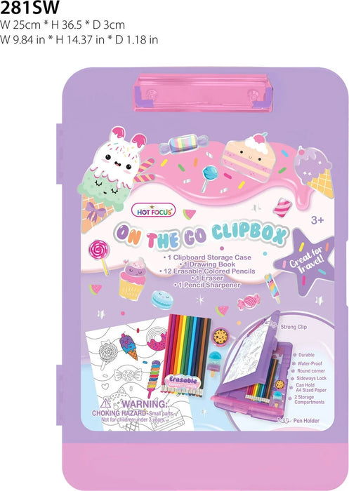 Hot Focus Sweets on the Go Clipbox Set