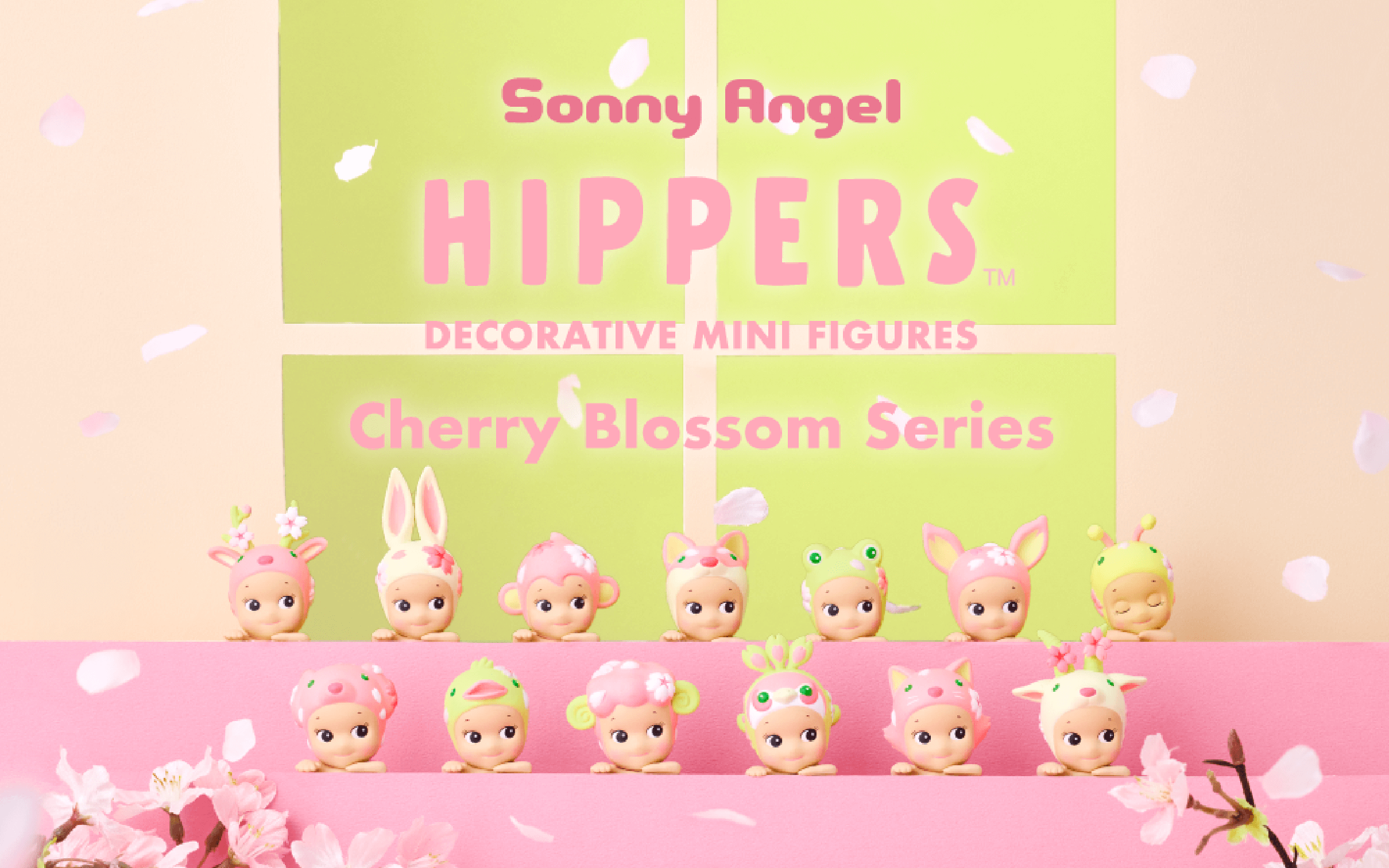 Sonny Angel HIPPERS Cherry Blossom Series Blind Box Mini Figure