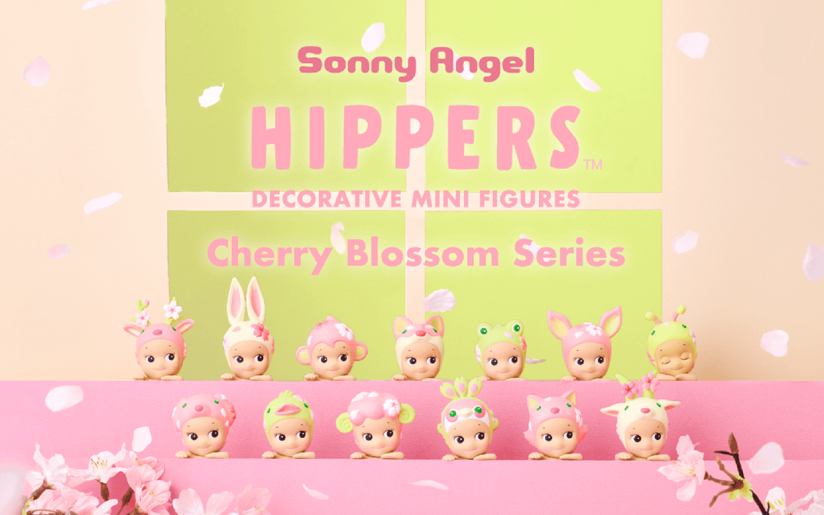 Sonny Angel HIPPERS Cherry Blossom Series Blind Box Mini Figure