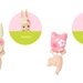 Sonny Angel HIPPERS Cherry Blossom Series Blind Box Mini Figure
