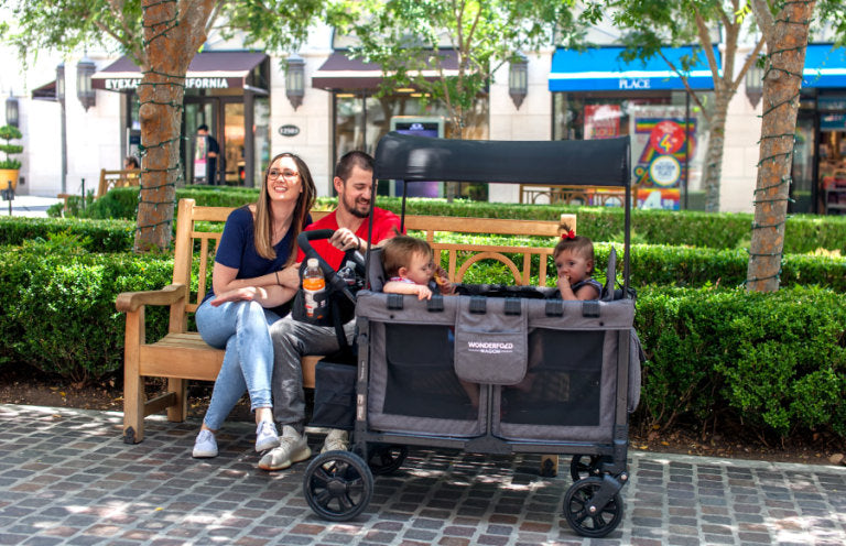 wonderfold w4 original quad stroller wagon WonderFold W4 Original Quad (4 Seater) Stroller Wagon