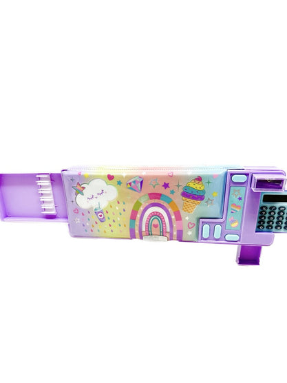 Hot Focus Multifunctional Rainbow Pencil Case