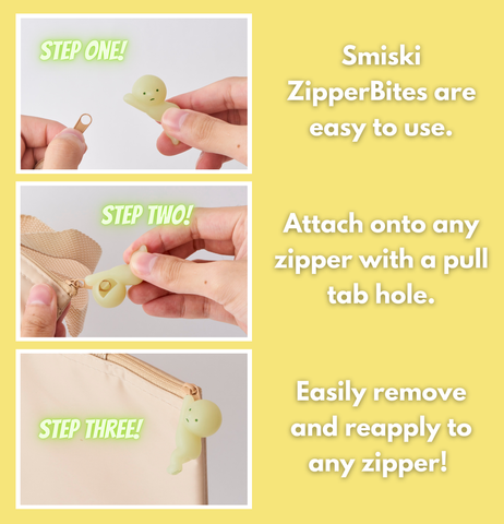Hangon Zipperbites Smiski