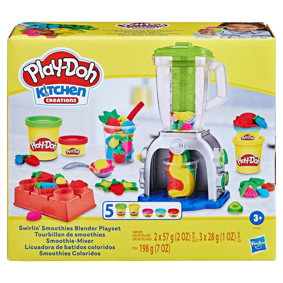 Play-Doh Swirlin' Smoothies Blender Creative Toy Playset for Kids