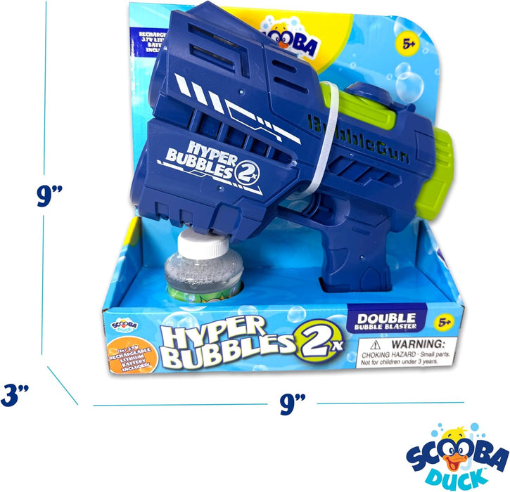 Thin Air Brands Hyper Bubbles 2X Rechargeable Bubble Blaster SD922