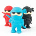 Ninja Erasers - Set of 3