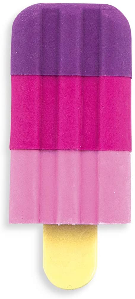 Icy Pop Erasers - Set of 4