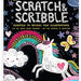 Mini Scratch & Scribble Art Kit Funtastic Friends