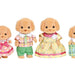 Calico Critters Toy Poodle Family