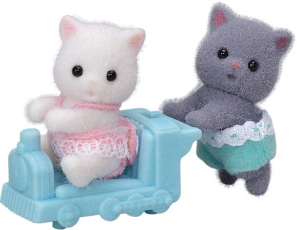 Calico Critters Persian Cat Twins