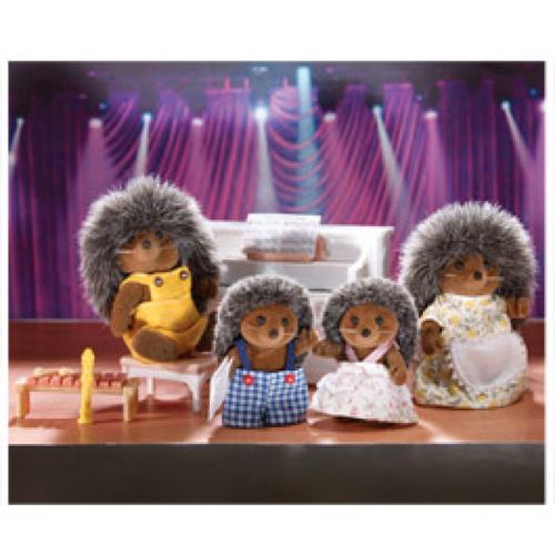 Calico Hedgehog Family