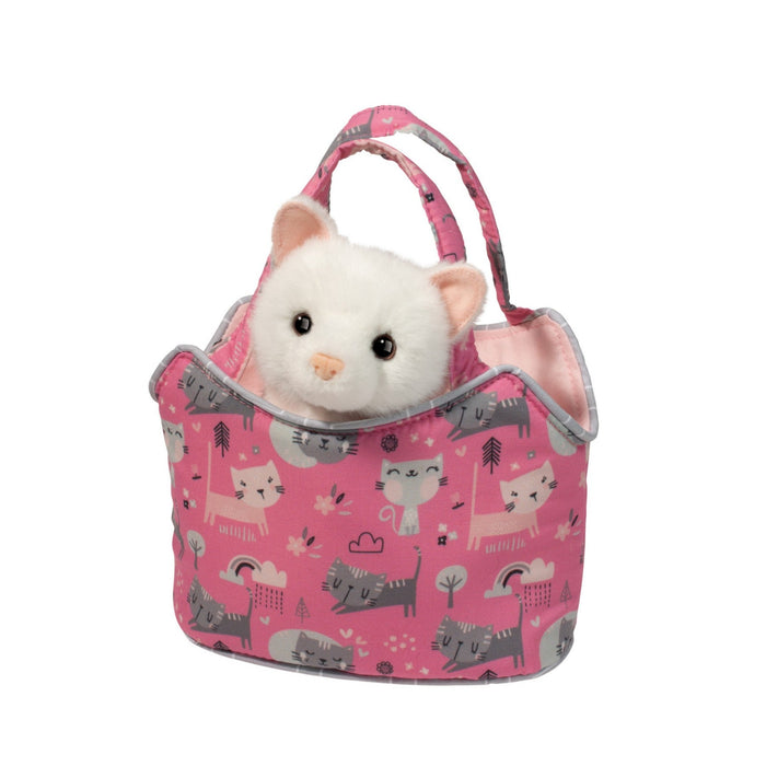 Sassy Sak Kitten Purse with Plush