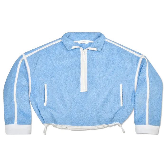 Iscream Kids Blue & White Sherpa Pullover