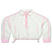 Iscream Kids Half Zip Cream and Pink Sherpa Pullover