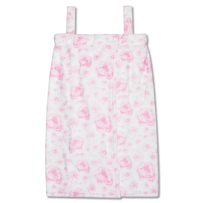 Iscream Kids Pretty Pink Toile Spa Wrap