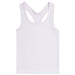 Iscream White Ribbed Racerback Tank Top for Youth