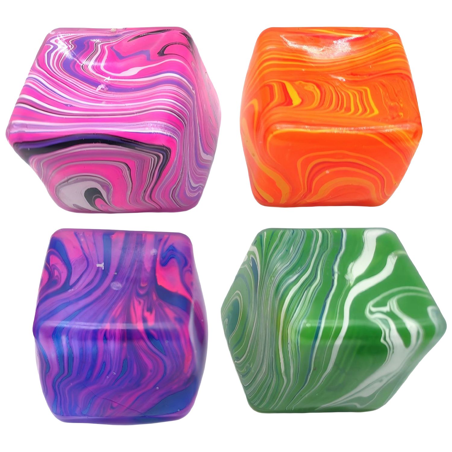 Single Sugar Squish Marble Cube