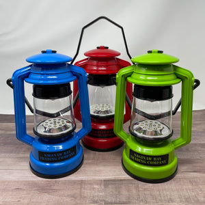 Lighted Miner Lantern (Assorted Colors)