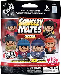 NHL Squeezy Mates 2025 Hockey Mystery Pack