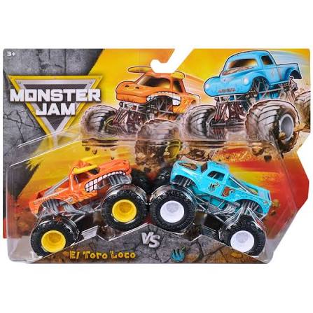Monster Jam Official 1:64 Scale Die-Cast Monster Trucks 2-Pack