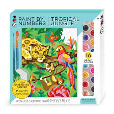 Paint Number Tropical Jun
