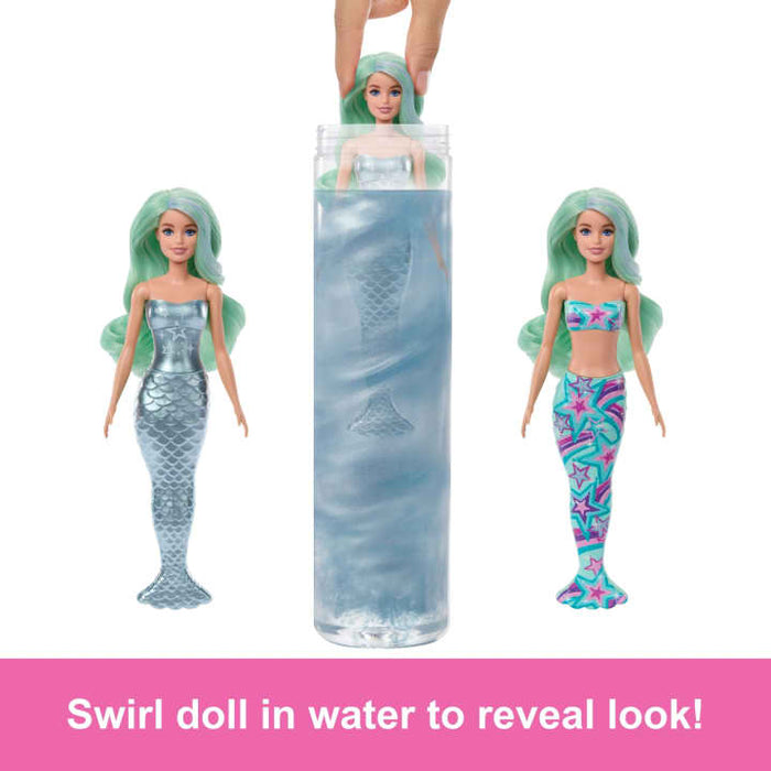 Barbie Color Reveal Mermaid Series Doll & Accessories With 6 Surprises