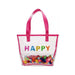 Happy Clear Tote Bag with