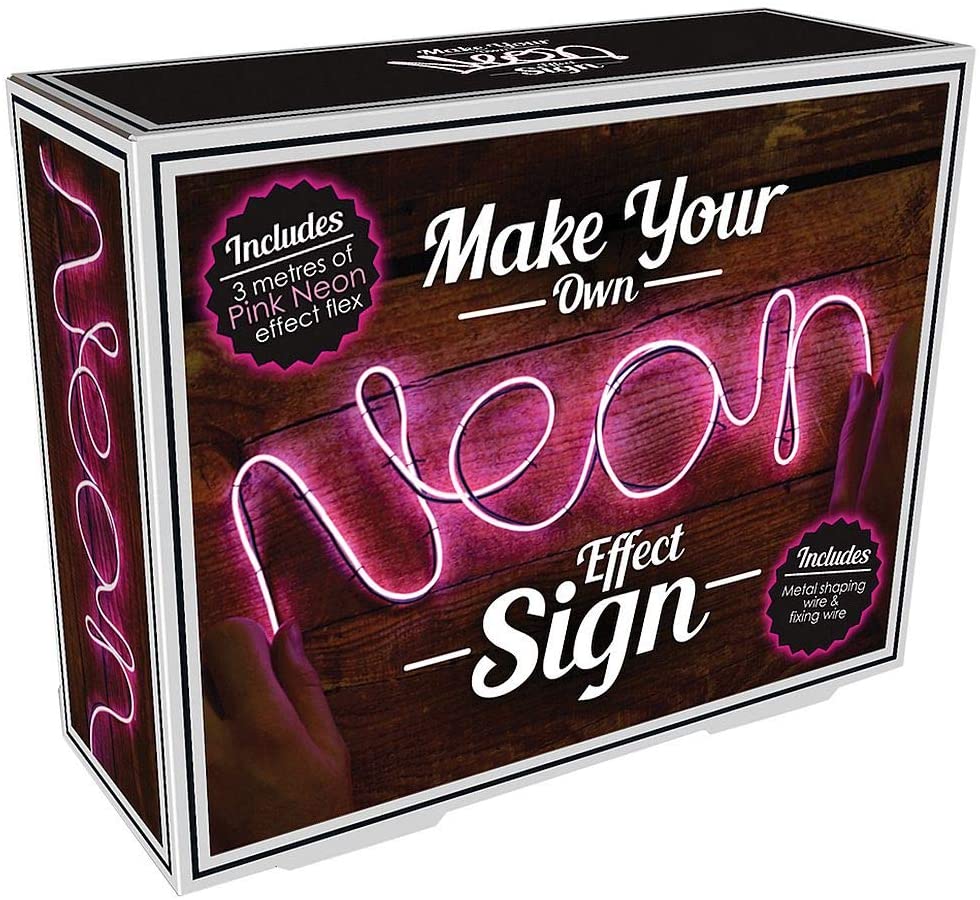 Neon Effect Light Pink