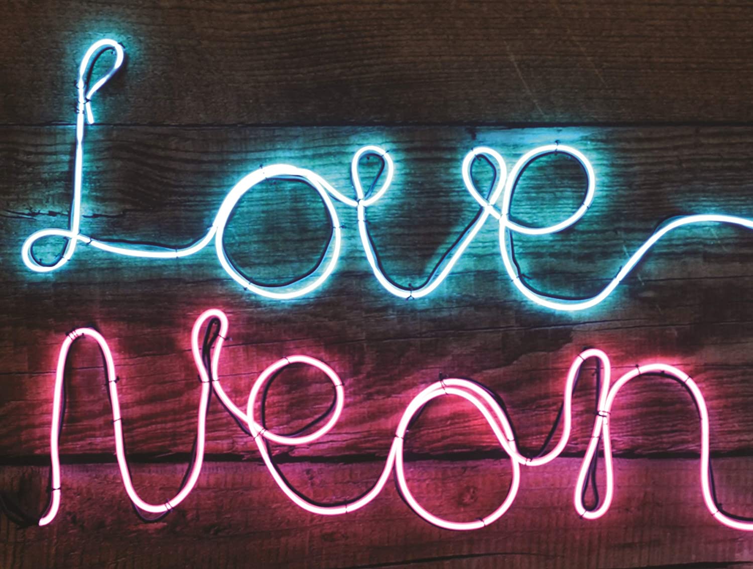 Neon Effect Light Pink