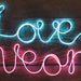 Neon Effect Light Pink