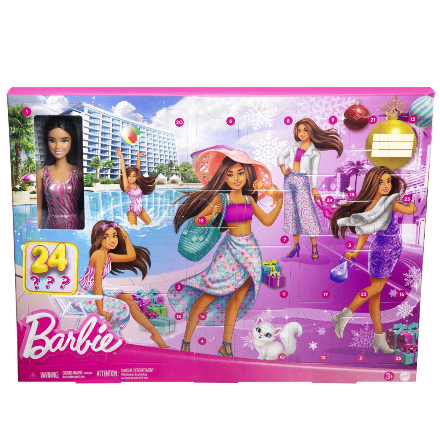 Barbie® Doll And Fashion Advent Calendar 2023