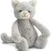 Bashful Grey Kitty Medium