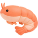 Keycraft The Big Squij Shrimp Jumbo Sensory Squishy Toy