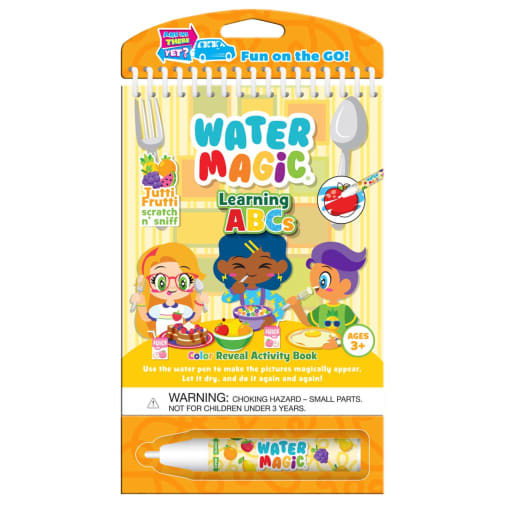 Water Magic Learning ABCs Tutti Frutti Activity Book