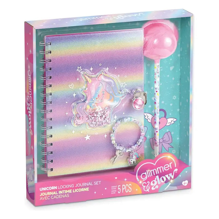 Unicorn Locking Journal Set