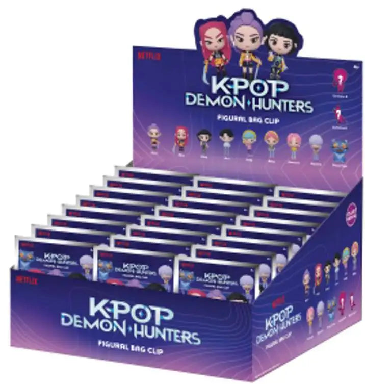 KPop Demon Hunters Blind Bag Keychain Collectible Mystery Figure
