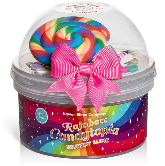 Kawaii Rainbow Candytopia Crunch Slime