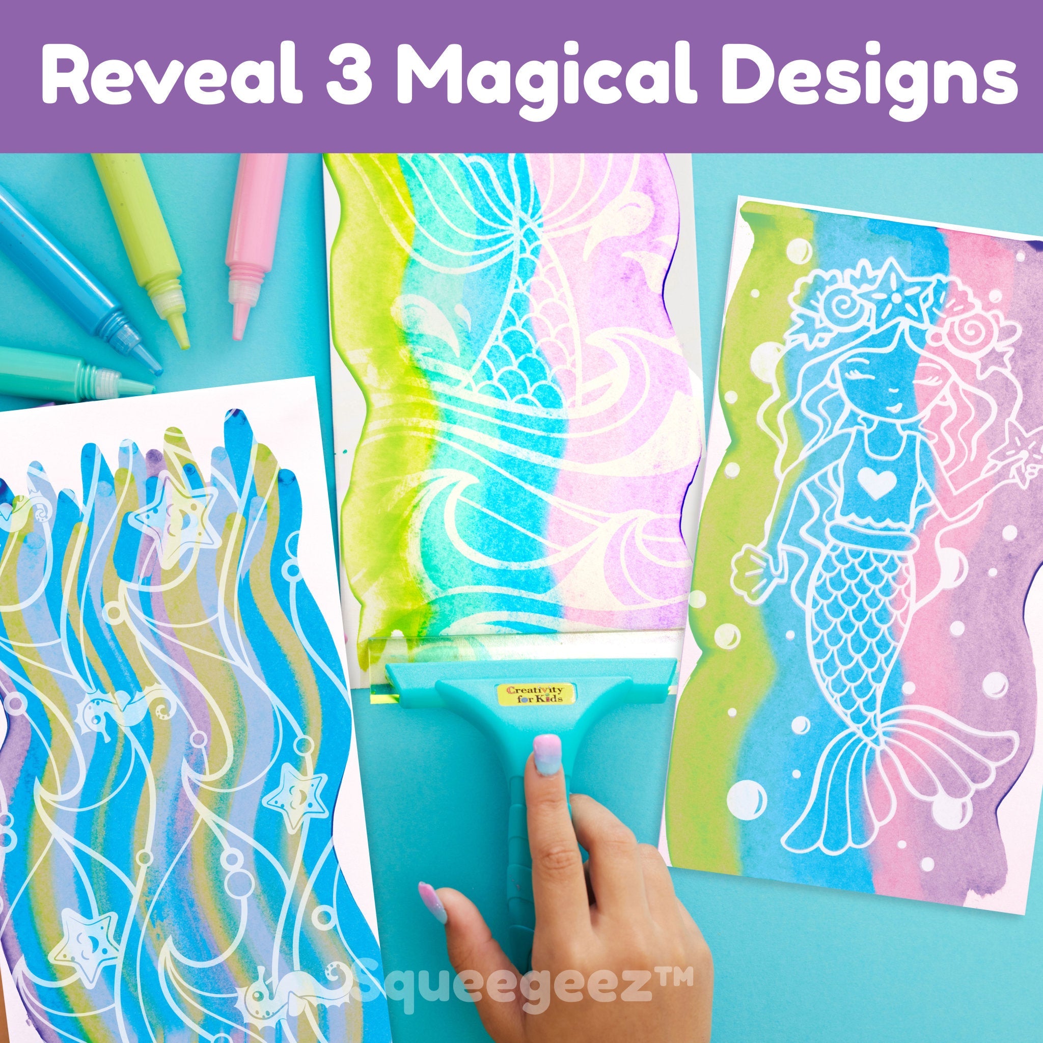 Magic Reveal Art Mermaid