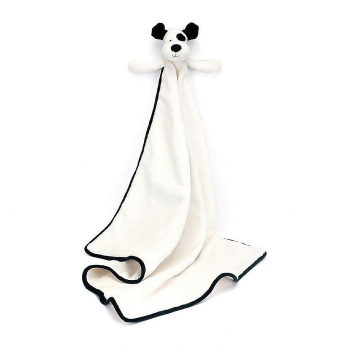 Bashful Black Pup Blankie