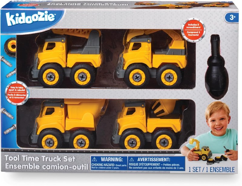 Kidoozie Tool Time Truck Set