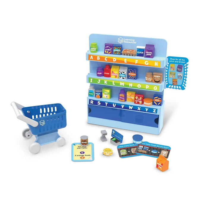 Learning Resources Mini Market Alphabet Set