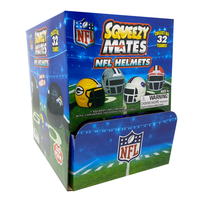 Party Animal NFL Squeezy Helmet Blind Pack Display