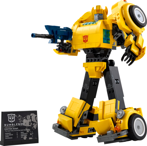 LEGO Bumblebee Icon Transformer 10338