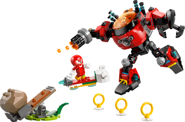 Knuckles Vs Dr Eggman Egg Lego Sonic 77005