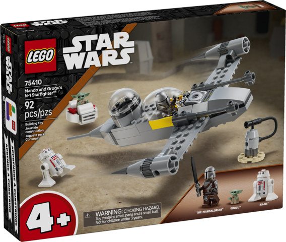 Mando Grogu Starfighter 75410 Lego